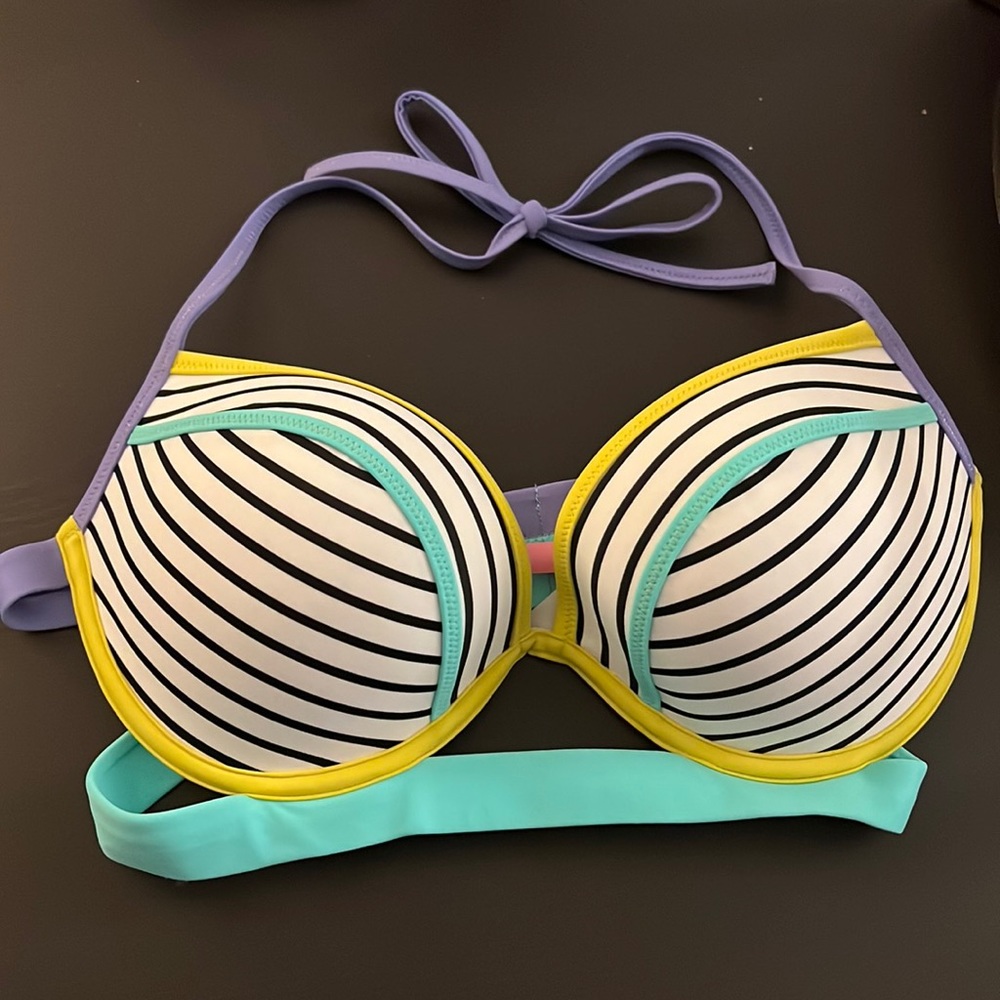 Victoria’s Secret Striped Bikini Top